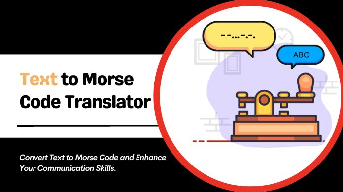 text to morse code translator