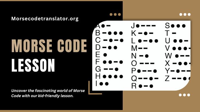 morse code lesson