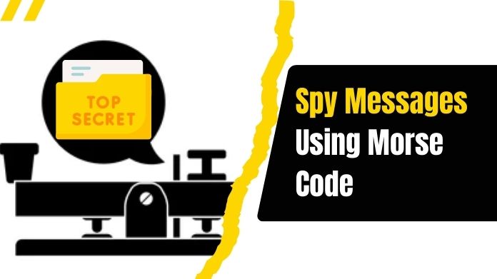 spy messages using morse code